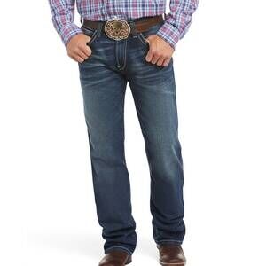 NEW ARIAT m4 low rise stretch adkins boot cut jeans in turnout